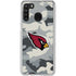 NFL Arizona Cardinals Camo Galaxy A21 Clear Case