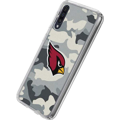 NFL Arizona Cardinals Camo Galaxy A50 Clear Case