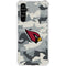 NFL Arizona Cardinals Camo Galaxy A54 5G Clear Case