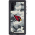 NFL Arizona Cardinals Camo Galaxy Note 10 Waterproof Case