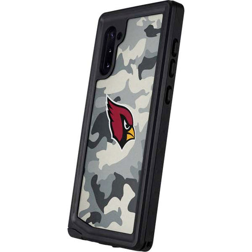 NFL Arizona Cardinals Camo Galaxy Note 10 Waterproof Case