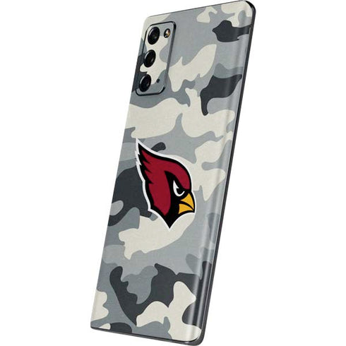 NFL Arizona Cardinals Camo Galaxy Note20 5G Skin