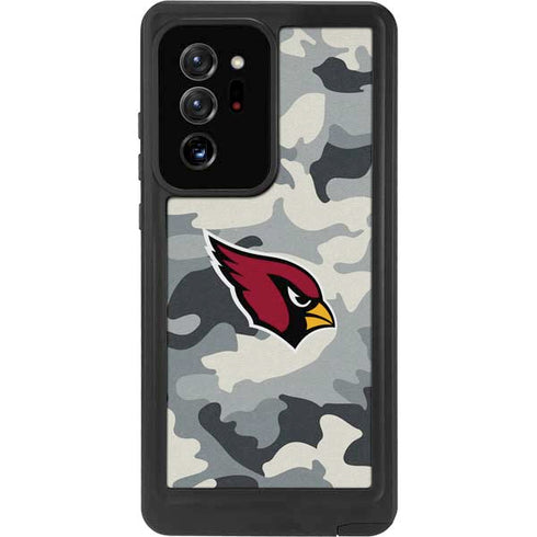 NFL Arizona Cardinals Camo Galaxy Note20 Ultra 5G Waterproof Case