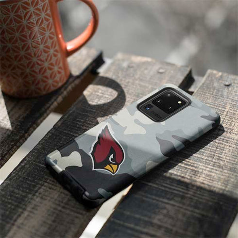 NFL Arizona Cardinals Camo Galaxy S20 Ultra 5G Pro Case