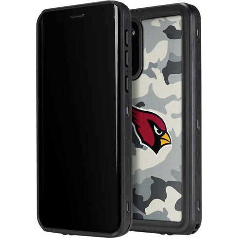 NFL Arizona Cardinals Camo Galaxy S20 Waterproof Case