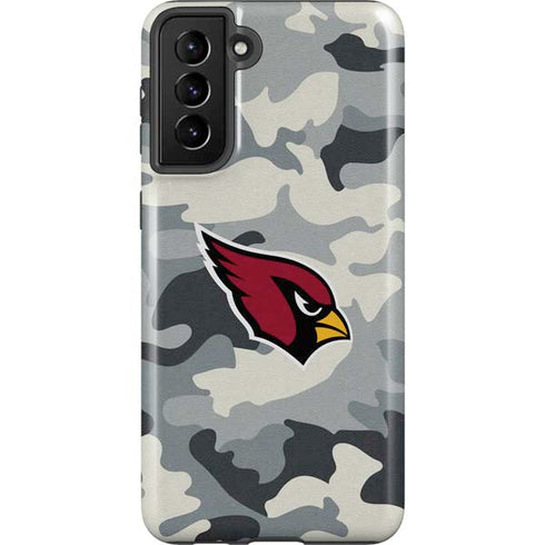 NFL Arizona Cardinals Camo Galaxy S21 FE Pro Case
