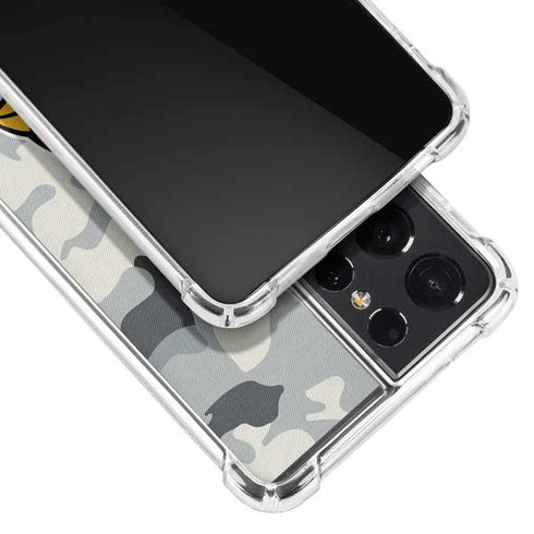NFL Arizona Cardinals Camo Galaxy S21 Ultra 5G Clear Case