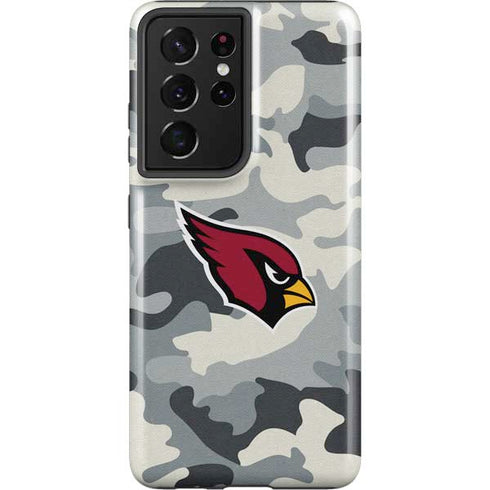 NFL Arizona Cardinals Camo Galaxy S21 Ultra 5G Pro Case