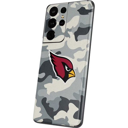 NFL Arizona Cardinals Camo Galaxy S21 Ultra 5G Skin
