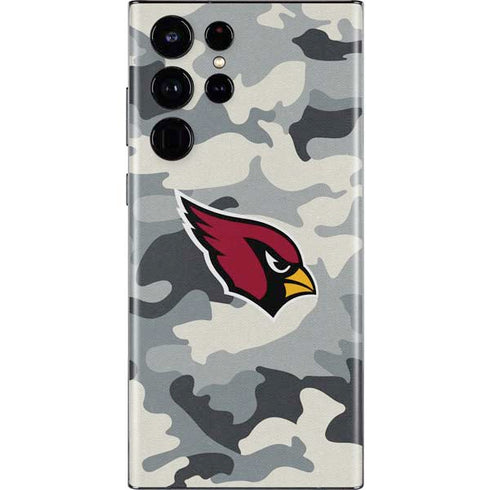 NFL Arizona Cardinals Camo Galaxy S22 Ultra Skin