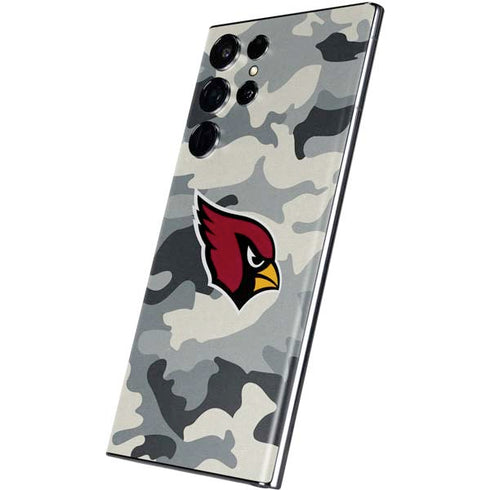 NFL Arizona Cardinals Camo Galaxy S22 Ultra Skin