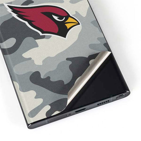NFL Arizona Cardinals Camo Galaxy S22 Ultra Skin