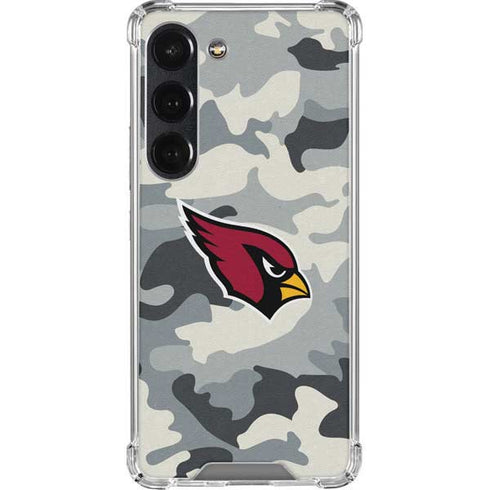 NFL Arizona Cardinals Camo Galaxy S23 Clear Case