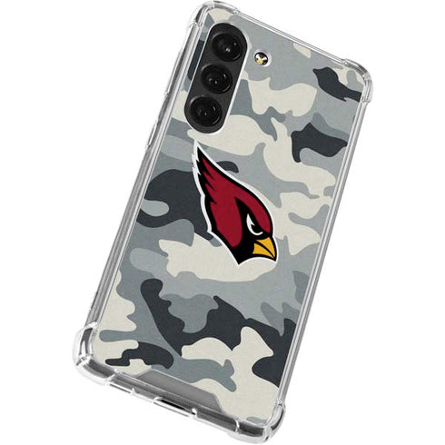 NFL Arizona Cardinals Camo Galaxy S23 Clear Case