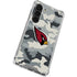 NFL Arizona Cardinals Camo Galaxy S23 Clear Case