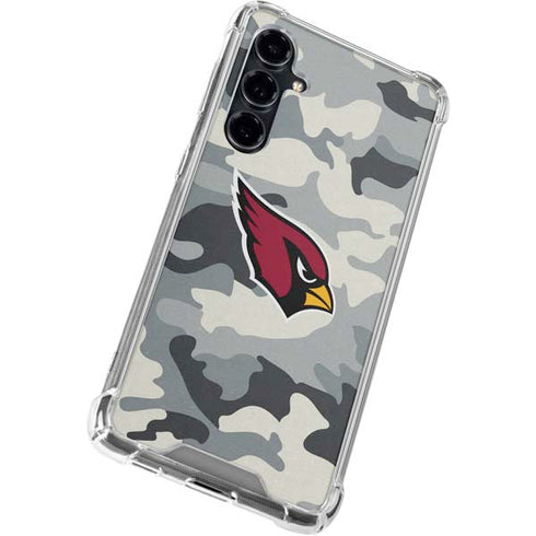NFL Arizona Cardinals Camo Galaxy S23 FE Clear Case