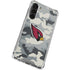 NFL Arizona Cardinals Camo Galaxy S23 Plus Clear Case