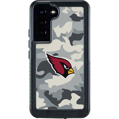 NFL Arizona Cardinals Camo Galaxy S23 Plus Waterproof Case