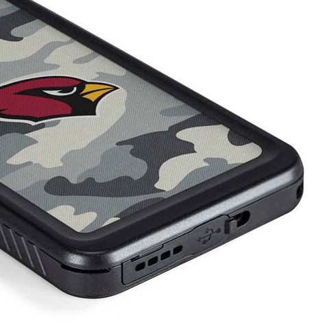 NFL Arizona Cardinals Camo Galaxy S23 Waterproof Case