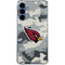 NFL Arizona Cardinals Camo Galaxy S24 Clear Case