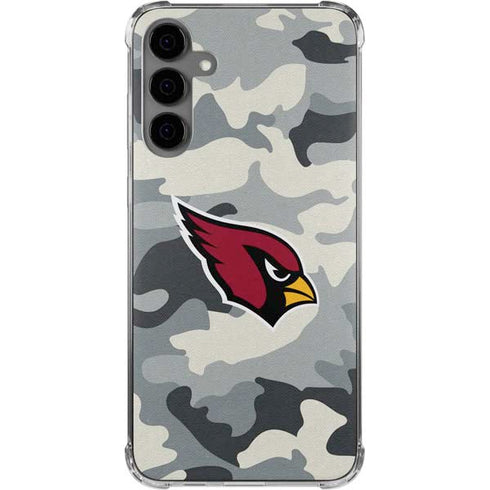 NFL Arizona Cardinals Camo Galaxy S24 Plus Clear Case