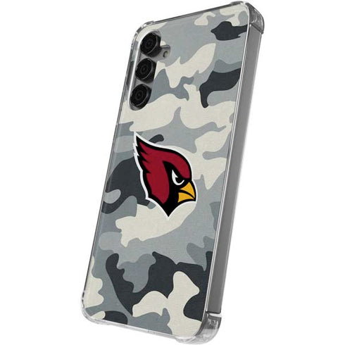 NFL Arizona Cardinals Camo Galaxy S24 Plus Clear Case