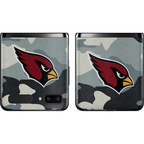 NFL Arizona Cardinals Camo Galaxy Z Flip Skin