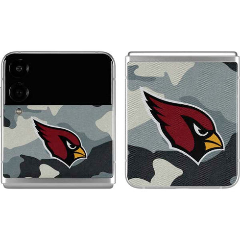 NFL Arizona Cardinals Camo Galaxy Z Flip4 5G Skin