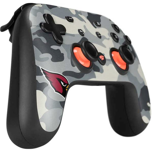 NFL Arizona Cardinals Camo Google Stadia Controller Skin