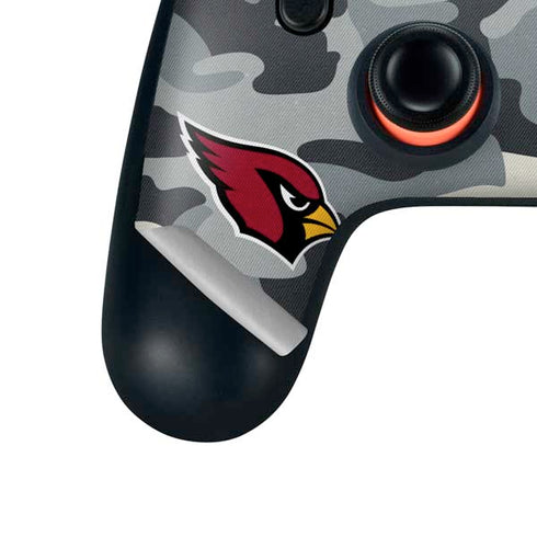 NFL Arizona Cardinals Camo Google Stadia Controller Skin