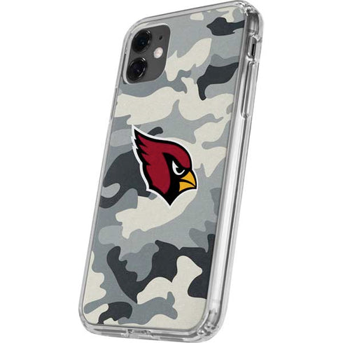 NFL Arizona Cardinals Camo iPhone 11 Clear Case