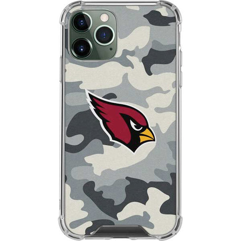 NFL Arizona Cardinals Camo iPhone 11 Pro Max Clear Case