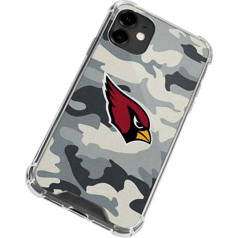 NFL Arizona Cardinals Camo iPhone 12 Mini Clear Case