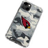NFL Arizona Cardinals Camo iPhone 13 Clear Case