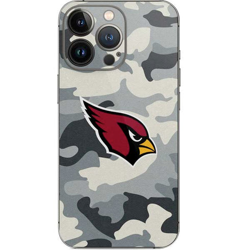 NFL Arizona Cardinals Camo iPhone 13 Pro Skin