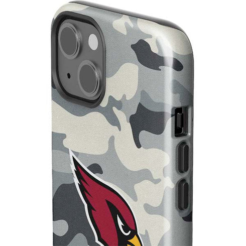 NFL Arizona Cardinals Camo iPhone 15 Plus Impact Case