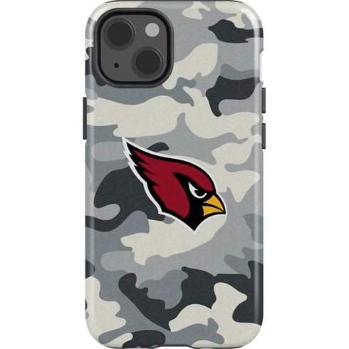 NFL Arizona Cardinals Camo iPhone 15 Impact Case