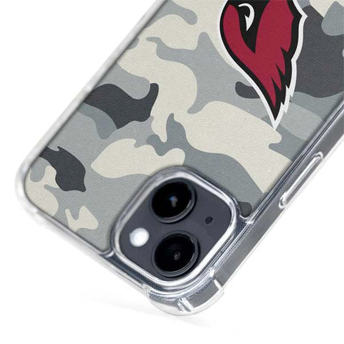 NFL Arizona Cardinals Camo iPhone 15 Plus MagSafe Case