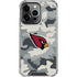 NFL Arizona Cardinals Camo iPhone 15 Pro Clear Case