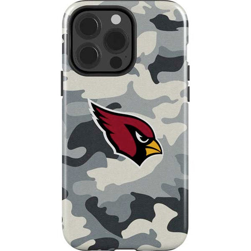NFL Arizona Cardinals Camo iPhone 15 Pro Impact Case