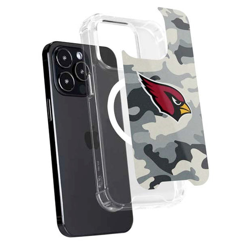 NFL Arizona Cardinals Camo iPhone 15 Pro MagSafe Case