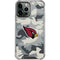 NFL Arizona Cardinals Camo iPhone 15 Pro Max Clear Case