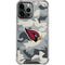 NFL Arizona Cardinals Camo iPhone 14 Pro Max Clear Case