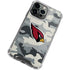 NFL Arizona Cardinals Camo iPhone 14 Pro Max Clear Case