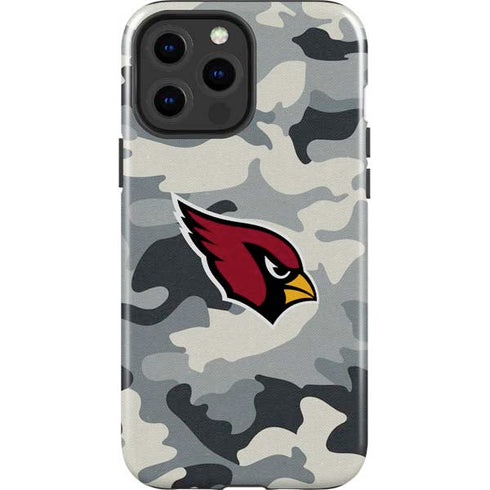 NFL Arizona Cardinals Camo iPhone 15 Pro Max Impact Case