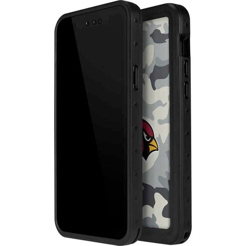 NFL Arizona Cardinals Camo iPhone 14 Pro Max Waterproof Case