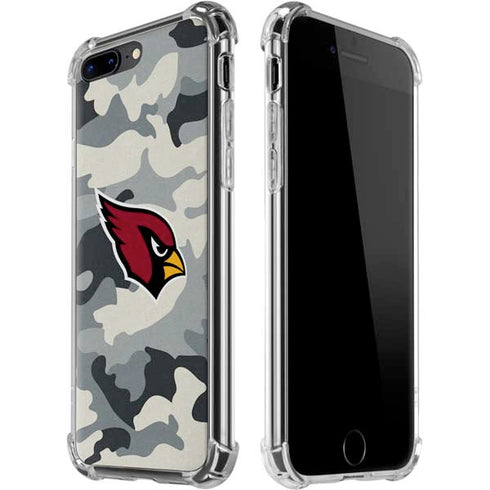 NFL Arizona Cardinals Camo iPhone 7/8 Plus Clear Case