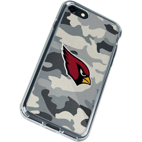 NFL Arizona Cardinals Camo iPhone SE (2nd & 3rd Gen) Clear Case
