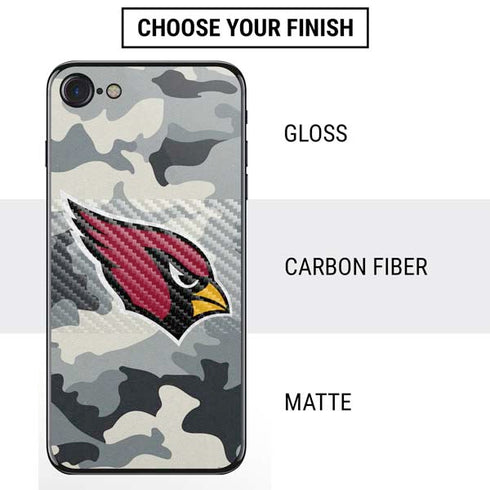 NFL Arizona Cardinals Camo iPhone SE (2nd & 3rd Gen) Skin