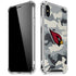 NFL Arizona Cardinals Camo iPhone XS Max Clear Case